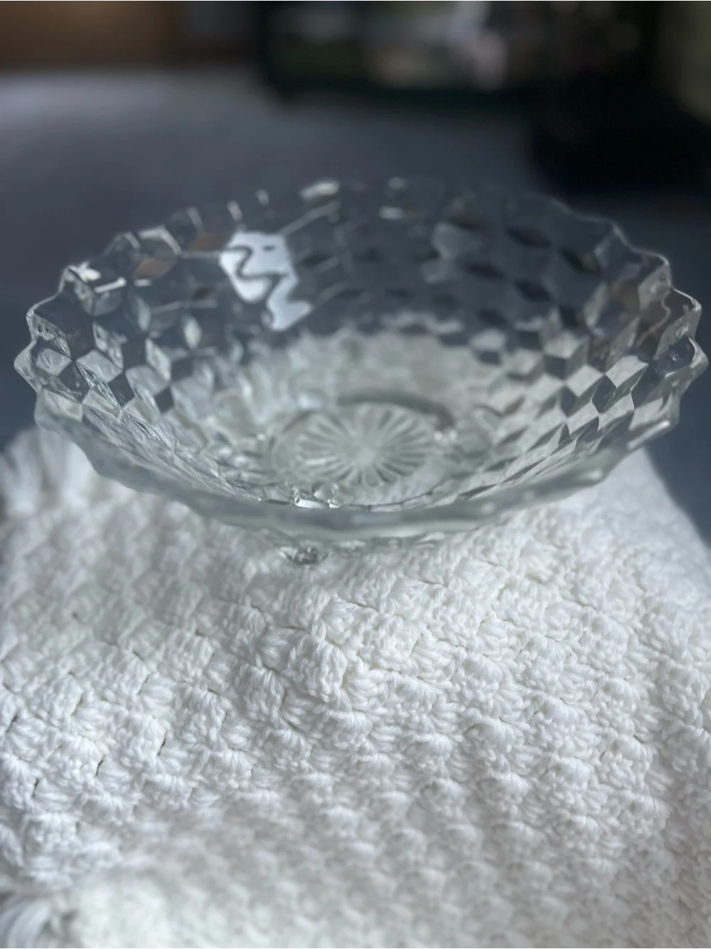 Vintage Indiana Glass Whitehall console bowl
